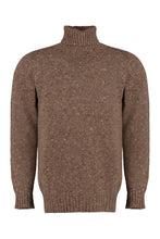 Carica l'immagine nel visualizzatore di Gallery, Pullover dolcevita in lana e cachemire

