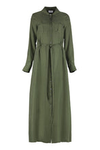 Carica l&#39;immagine nel visualizzatore di Gallery, Abito chemisier in seta
