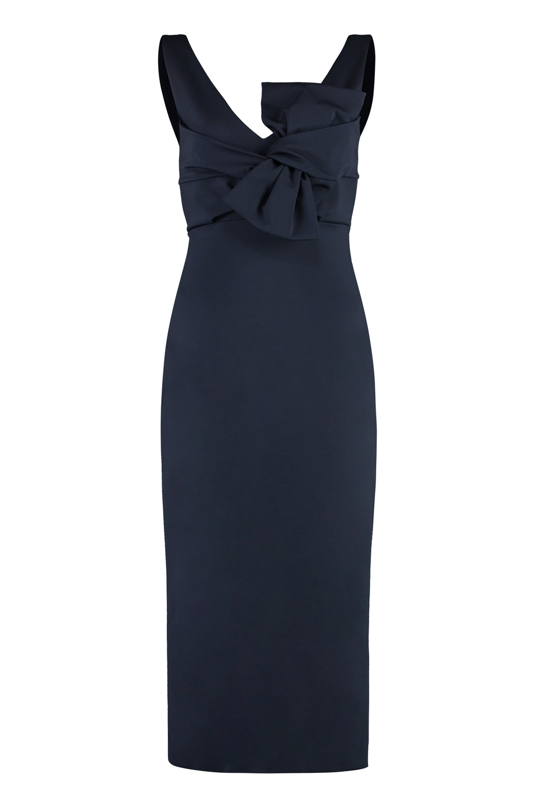 Abito con fiocco sullo scollo