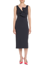 Carica l&#39;immagine nel visualizzatore di Gallery, Abito con fiocco sullo scollo
