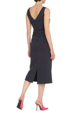 Carica l&#39;immagine nel visualizzatore di Gallery, Abito con fiocco sullo scollo
