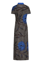 Carica l&#39;immagine nel visualizzatore di Gallery, Abito chemisier in seta stampata
