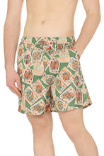 Carica l'immagine nel visualizzatore di Gallery, Shorts da mare Plage Jeu de Cartes
