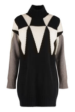 Carica l&#39;immagine nel visualizzatore di Gallery, Abito dolcevita Denaro in maglia
