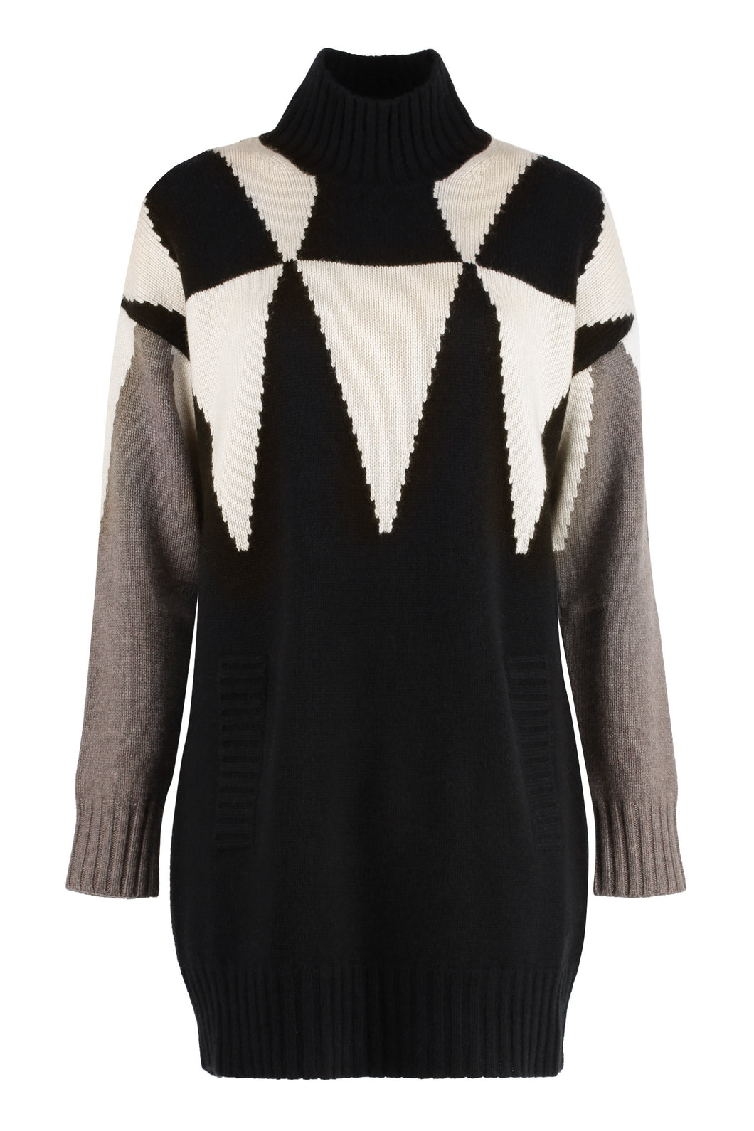 Abito dolcevita Denaro in maglia