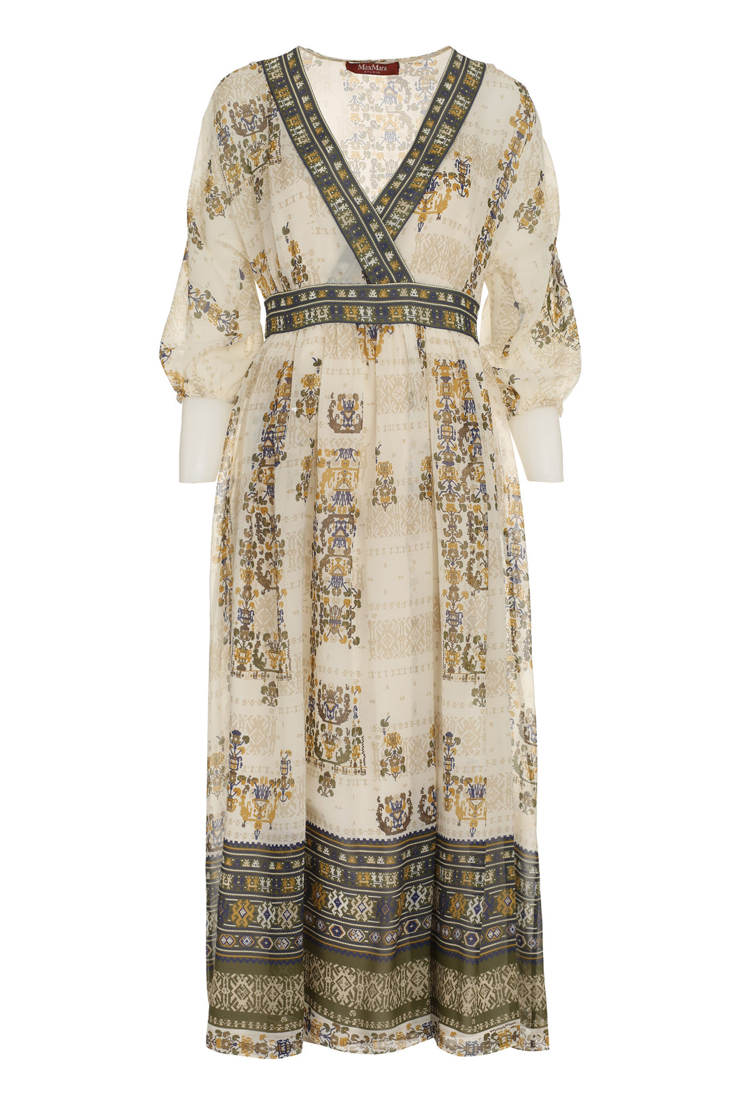 Abito Denver in seta stampata