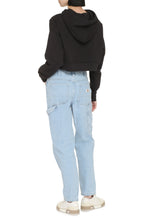 Carica l'immagine nel visualizzatore di Gallery, Felpa cropped-length Oakport con cappuccio
