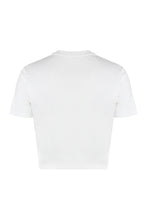 Carica l'immagine nel visualizzatore di Gallery, T-shirt Maple Valley in cotone stretch con stampa
