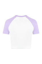 Carica l'immagine nel visualizzatore di Gallery, T-shirt crop Sodaville con logo
