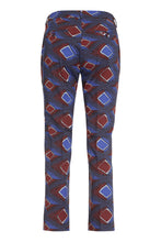 Carica l'immagine nel visualizzatore di Gallery, Pantaloni Domino in cotone stampato
