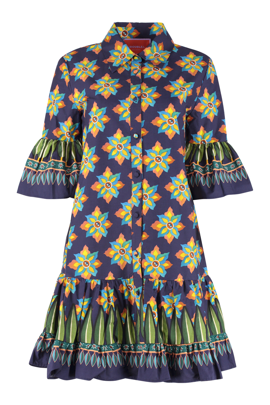 Abito chemisier stampato