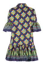 Carica l&#39;immagine nel visualizzatore di Gallery, Abito chemisier stampato
