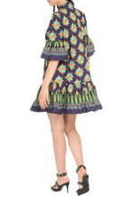 Carica l&#39;immagine nel visualizzatore di Gallery, Abito chemisier stampato
