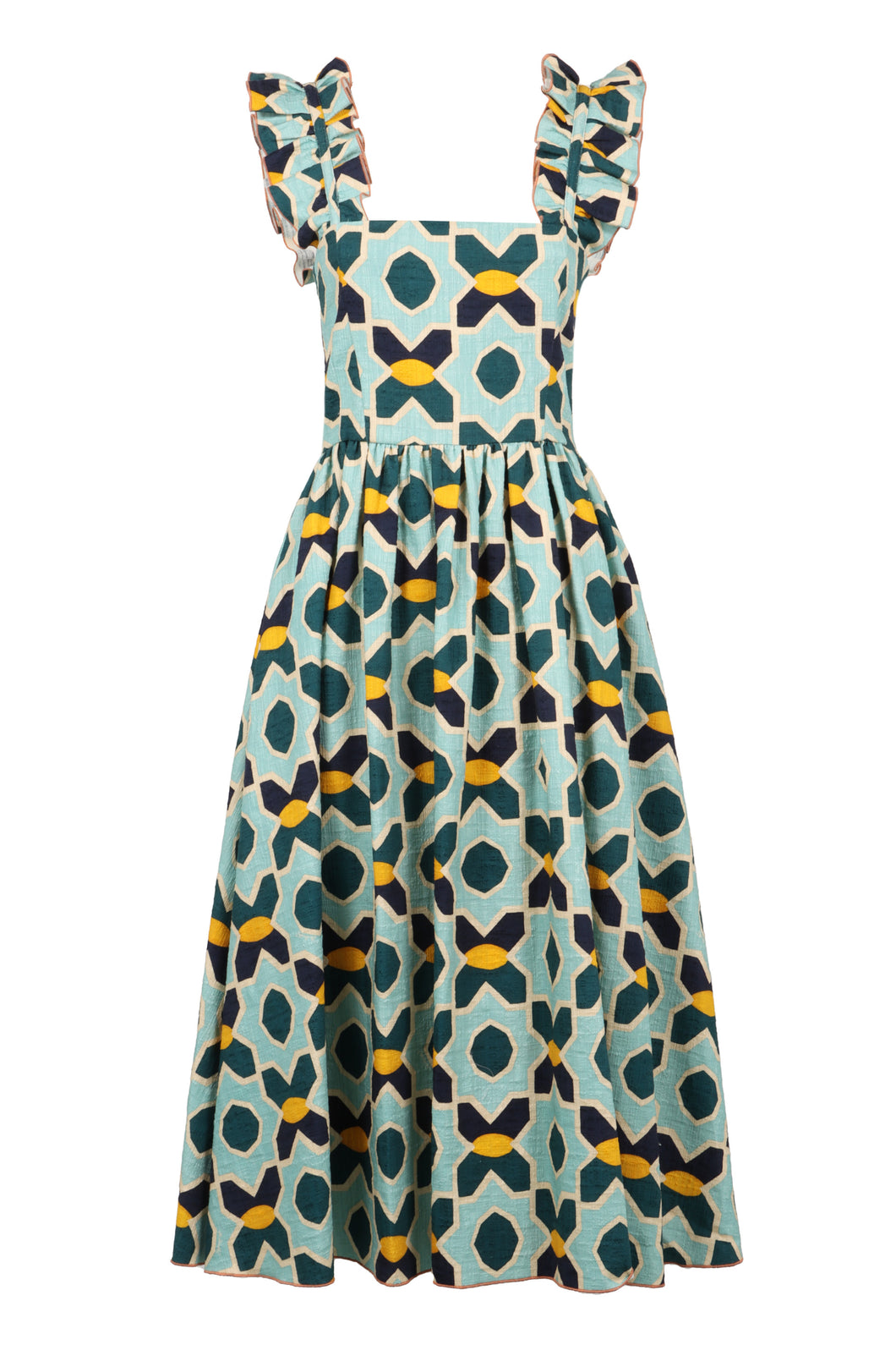 Abito in cotone stampato