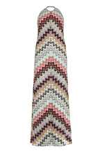 Load image into Gallery viewer, Chevron-motif knitted dress
