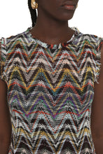 Carica l&#39;immagine nel visualizzatore di Gallery, Abito in maglia motivo chevron

