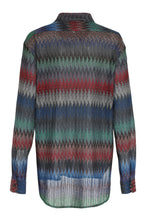 Carica l'immagine nel visualizzatore di Gallery, Camicia in maglia chevron
