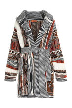 Carica l'immagine nel visualizzatore di Gallery, Cardigan jacquard in lana
