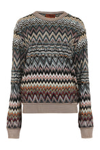 Carica l'immagine nel visualizzatore di Gallery, Pullover in motivo chevron
