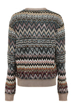 Carica l'immagine nel visualizzatore di Gallery, Pullover in motivo chevron
