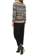 Carica l'immagine nel visualizzatore di Gallery, Pullover in motivo chevron
