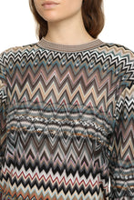 Carica l'immagine nel visualizzatore di Gallery, Pullover in motivo chevron
