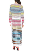 Carica l'immagine nel visualizzatore di Gallery, Cardigan in maglia jacquard
