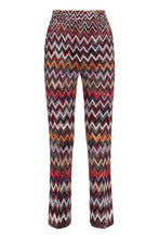 Carica l'immagine nel visualizzatore di Gallery, Pantaloni in maglia con dettagli in lurex
