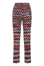 Carica l'immagine nel visualizzatore di Gallery, Pantaloni in maglia con dettagli in lurex
