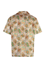 Carica l'immagine nel visualizzatore di Gallery, Camicia a maniche corte Jeu de Cartes in misto cotone
