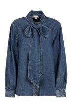 Carica l'immagine nel visualizzatore di Gallery, Blusa The Secretary in denim
