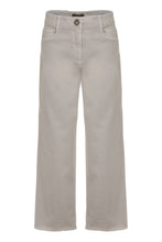 Carica l'immagine nel visualizzatore di Gallery, Pantaloni ampi in cotone stretch
