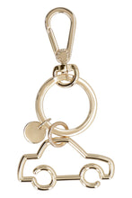 Load image into Gallery viewer, Gold metal key ring hook
