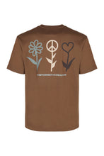 Carica l'immagine nel visualizzatore di Gallery, T-shirt girocollo Shitake Flower Peace
