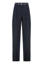 Carica l'immagine nel visualizzatore di Gallery, Pantalone in saglia di lana
