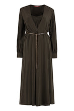 Carica l&#39;immagine nel visualizzatore di Gallery, Abito Epsilon in crèpe di seta
