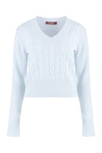 Carica l'immagine nel visualizzatore di Gallery, Maglione in cachemire con scollo a V
