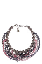 Carica l'immagine nel visualizzatore di Gallery, Collana con perle e pietre decorative
