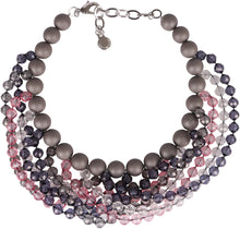 Carica l'immagine nel visualizzatore di Gallery, Collana con perle e pietre decorative
