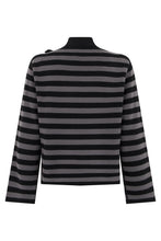 Load image into Gallery viewer, Striped cardigan in wool
