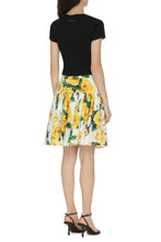 Load image into Gallery viewer, Printed cotton mini skirt
