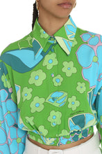 Carica l'immagine nel visualizzatore di Gallery, Camicia in seta stampata

