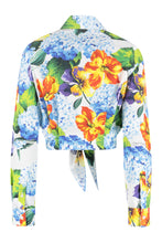 Carica l'immagine nel visualizzatore di Gallery, Camicia in popeline stampa floreale
