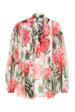 Carica l'immagine nel visualizzatore di Gallery, Blusa in seta stampata
