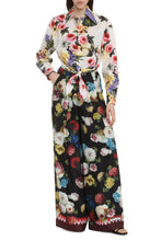 Carica l'immagine nel visualizzatore di Gallery, Blusa in cotone con stampa floreale
