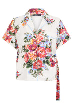 Carica l'immagine nel visualizzatore di Gallery, Camicia floreale in seta
