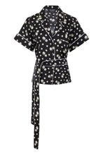 Carica l'immagine nel visualizzatore di Gallery, Blusa in seta con stampa floreale
