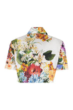 Carica l'immagine nel visualizzatore di Gallery, Camicia in popeline di cotone stampata
