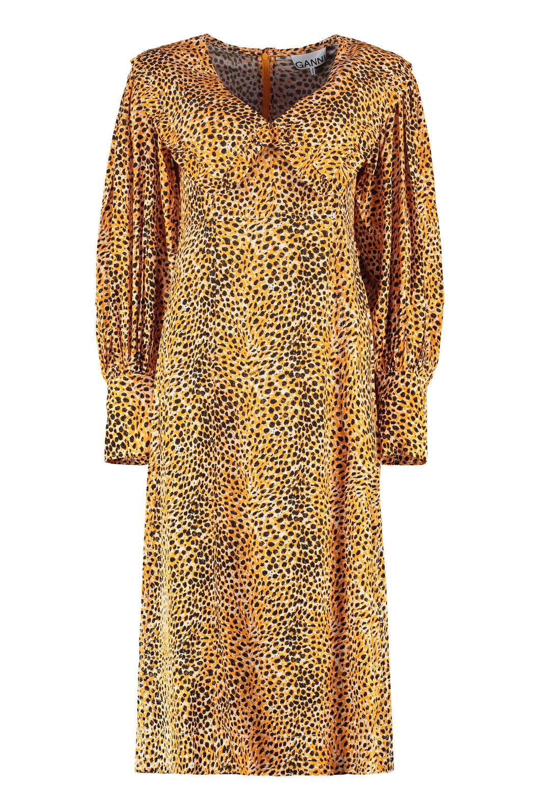 Abito in crêpe stampato