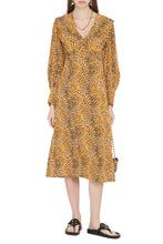 Carica l&#39;immagine nel visualizzatore di Gallery, Abito in crêpe stampato
